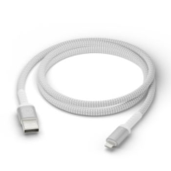 Re-charge - BRD Cable - USB-A to Lightning, White (1.2m)