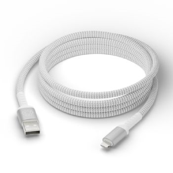 Re-charge - BRD Cable - USB-A to Lightning, White (2.5m)