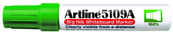 Whiteboardpenne Artline 5109A BIG grøn