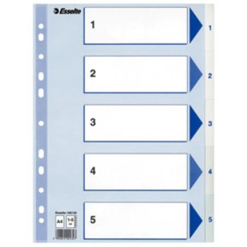 Register PP A4 1-5 hvid