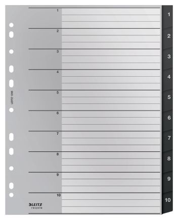 Register recycle PP A4 1-10 sort