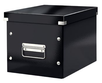 Storage Box Click&Store Cube M Black