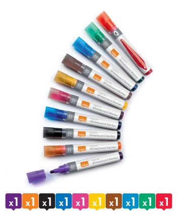 WB Marker LiquidInk rund 3mm ass (10)