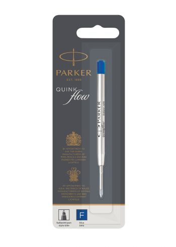 Ballpen refill  Quinkflow F Blue 1-Blister