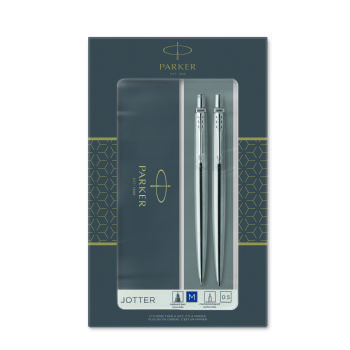 Parker Duosæt Jotter 77% recycled CT kuglepen+stiftblyant sø