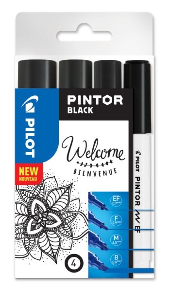 Marker Pintor Monocolor black (4)