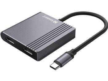 Sandberg USB-C Dock 2xHDMI+USB+PD