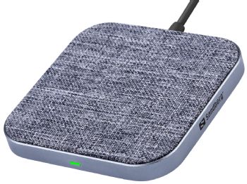 15W Wireless Charger Pad, Grey