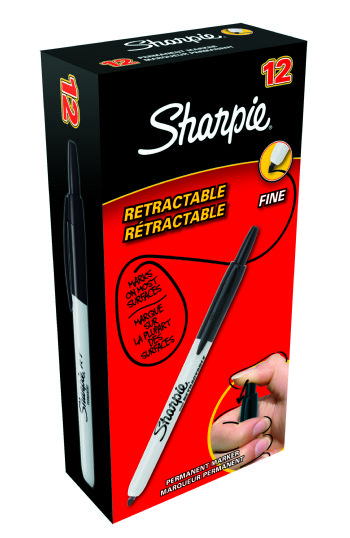 Marker RT Sharpie Fine sort