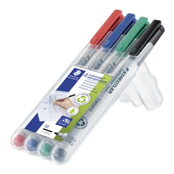 Marker Lumocolor Non-P 1,0mm ass (4)