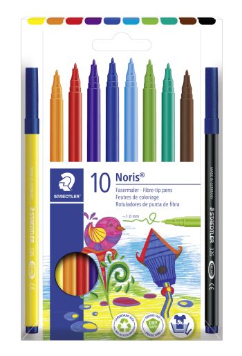 Fiberpen Noris Club 1,0mm ass (10)