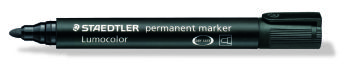 Marker Lumocolor Perm rund 2,0mm sort