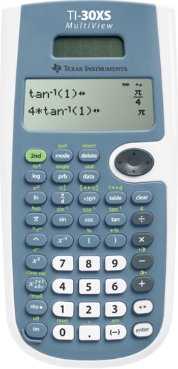 Texas TI-30XS MV calculator uk manual