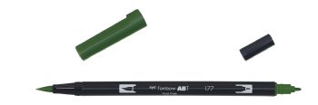 Marker Tombow ABT Dual Brush 177 dark jade