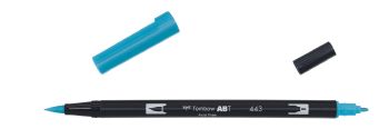 Marker Tombow ABT Dual Brush 443 turquoise