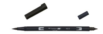 Marker Tombow ABT Dual Brush N15 black