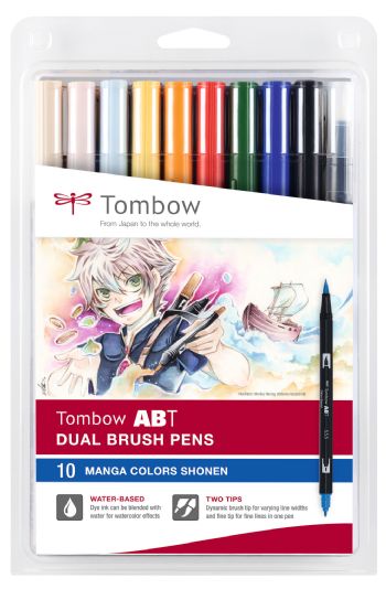 Marker Tombow ABT Dual Brush Manga Shonen (10)