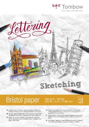 Skitseblok Tombow Bristol A4 250g 25ark