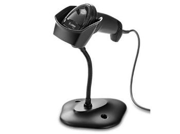 Zebra DS2208, USB-kit, SR, 1D/2D w/stand