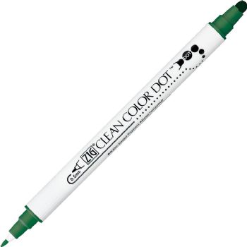 Zig Clean Color DOT Pen Green