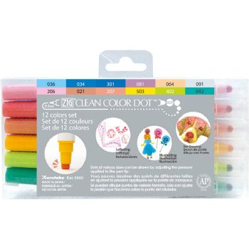 Zig Clean Color DOT 12 color set